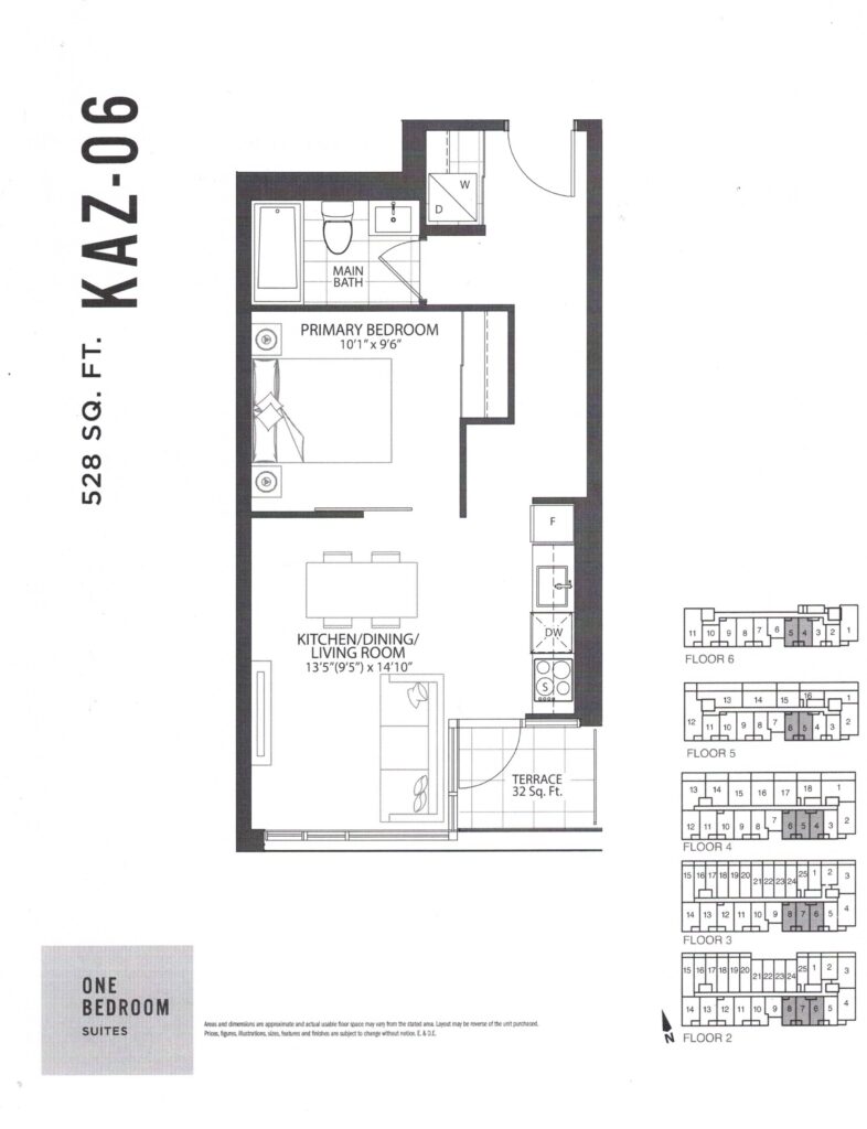 Kazmir 208 floor plan